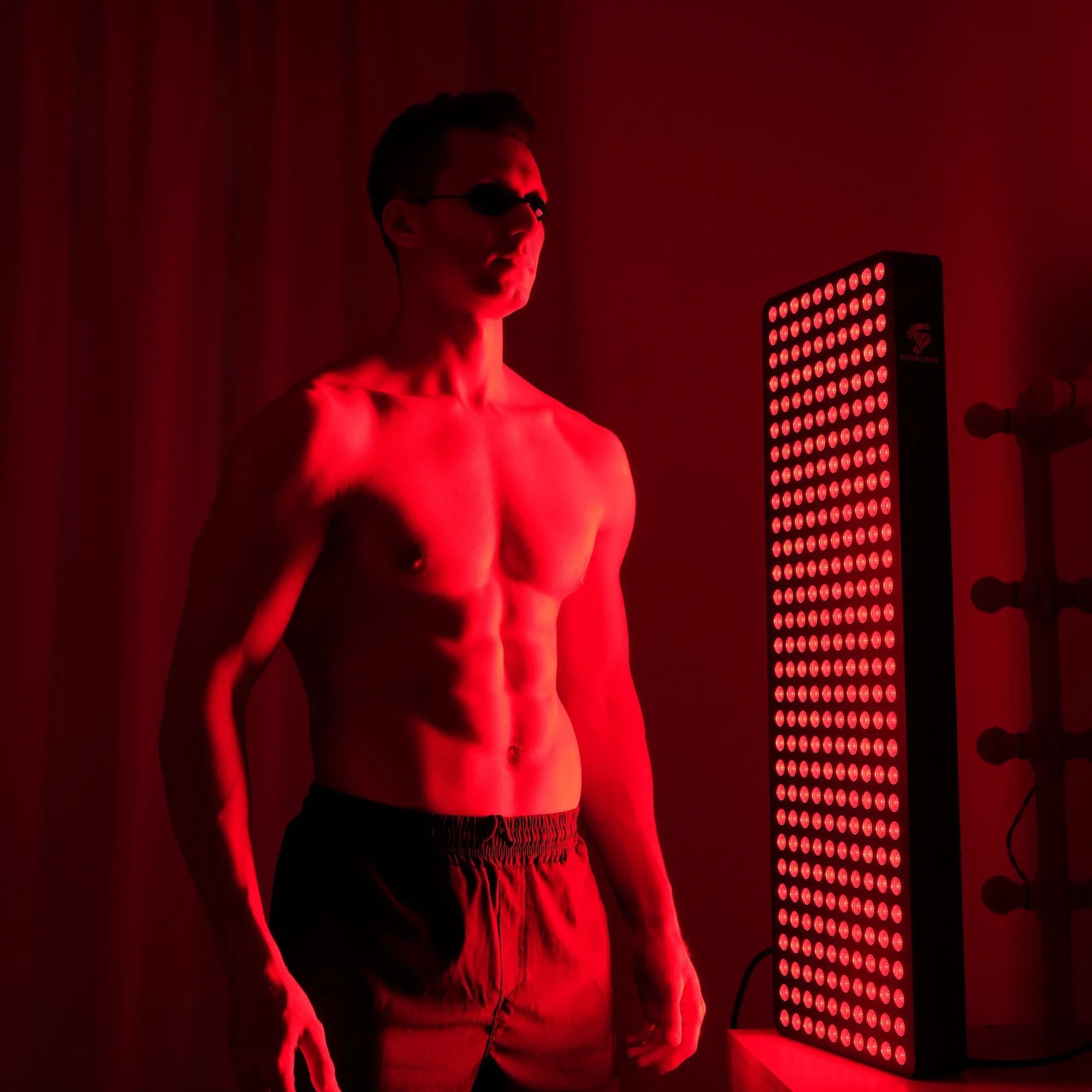 Icedragon Red Light Therapy Panel for muscle recovery and wellness - Peak Recovery Co.