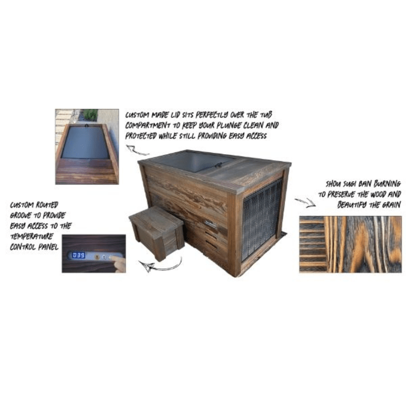 Kooru Cold Plunge Tub for muscle recovery and wellness - Peak Recovery Co.