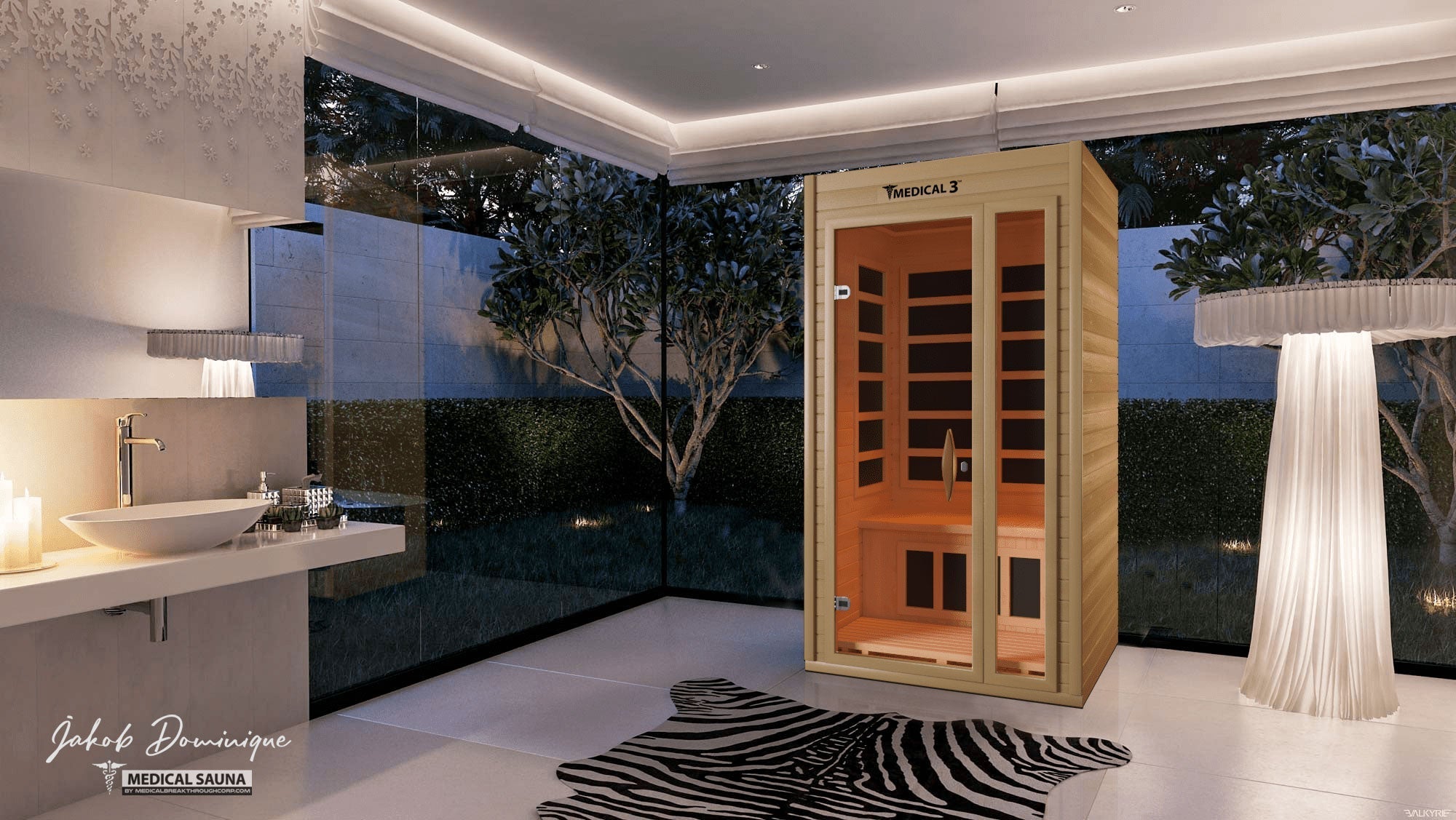 Personal Home Infrared Full Spectrum Sauna | Medical 3™ for muscle recovery and wellness - Peak Recovery Co.