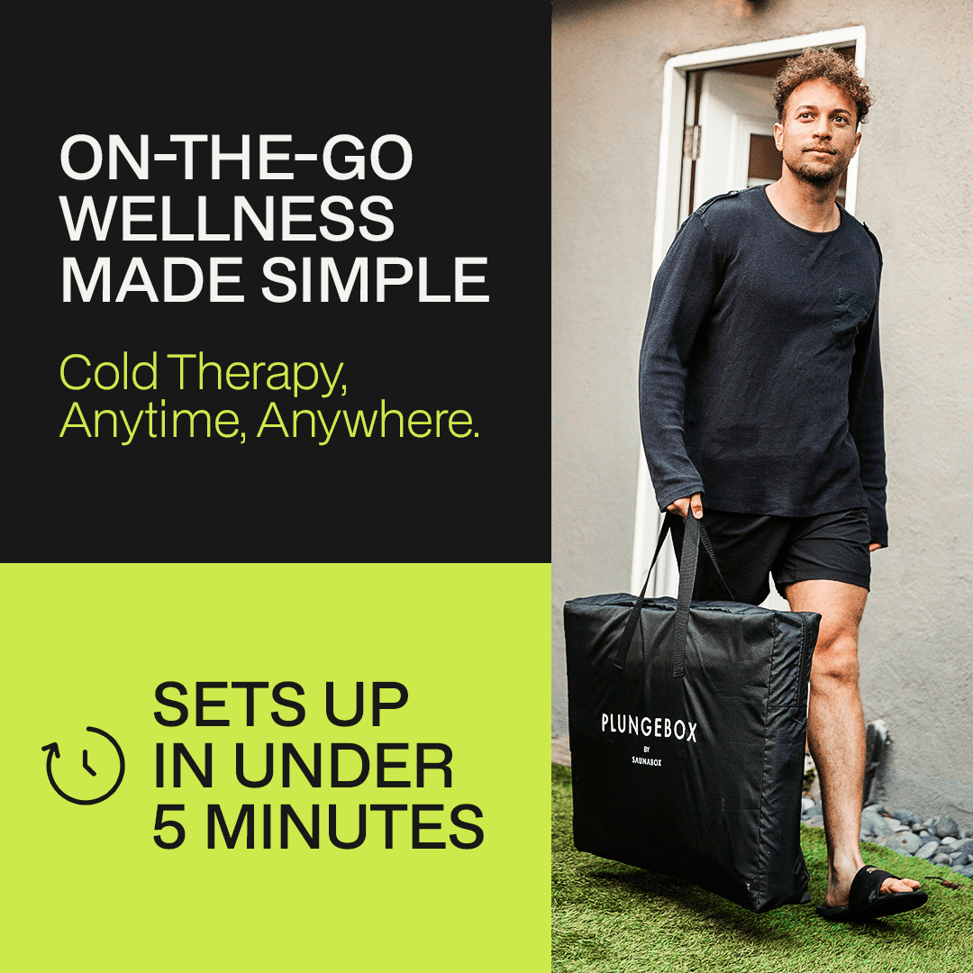 PlungeBox XL: Lay - Flat Cold Tub for muscle recovery and wellness - Peak Recovery Co.