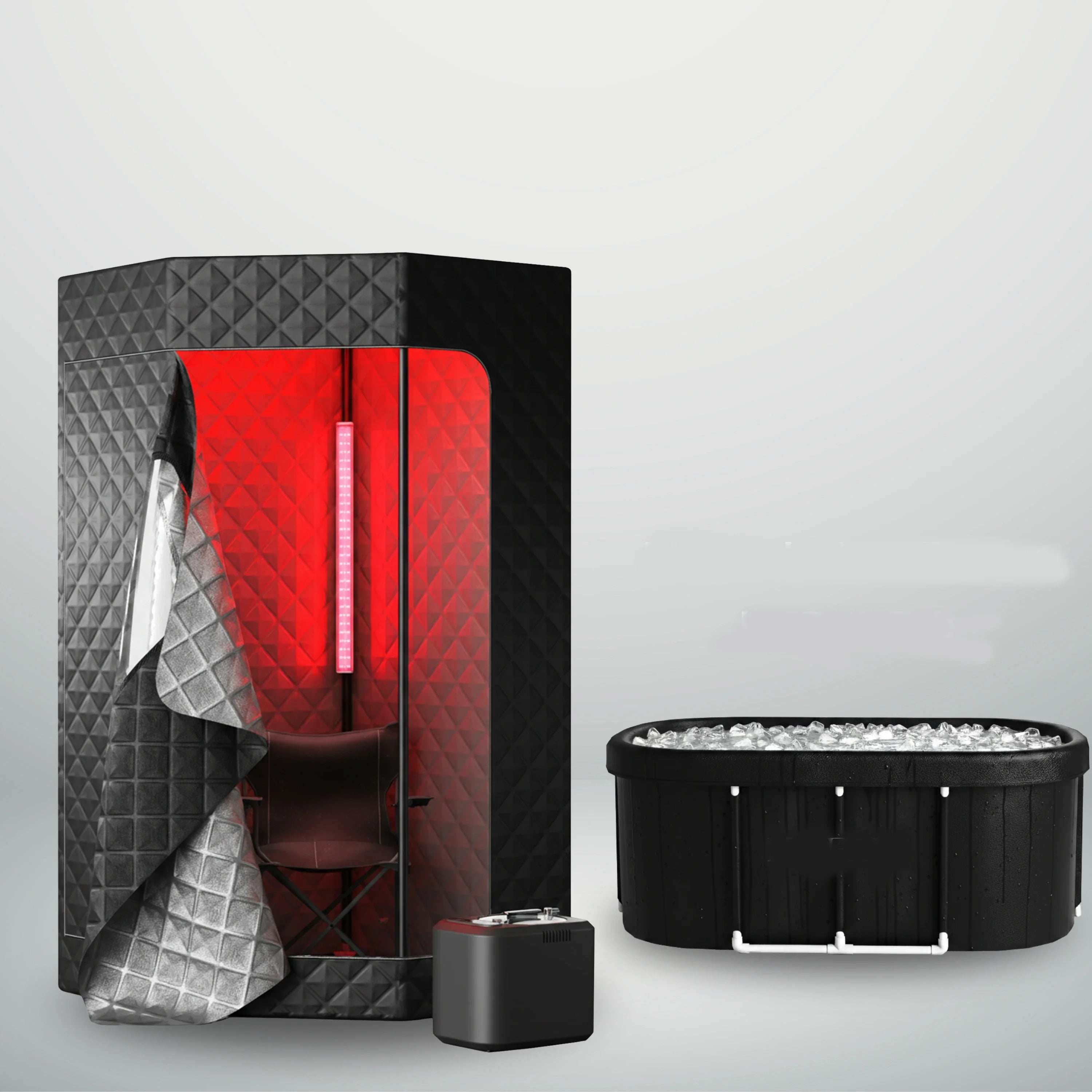 GlowSteam™  Red Light Portable Steam Sauna