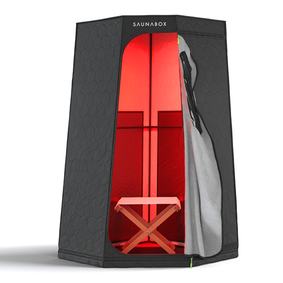 SaunaBox® Pulse PRO: Infrared Sauna with Red - light Therapy for muscle recovery and wellness - Peak Recovery Co.