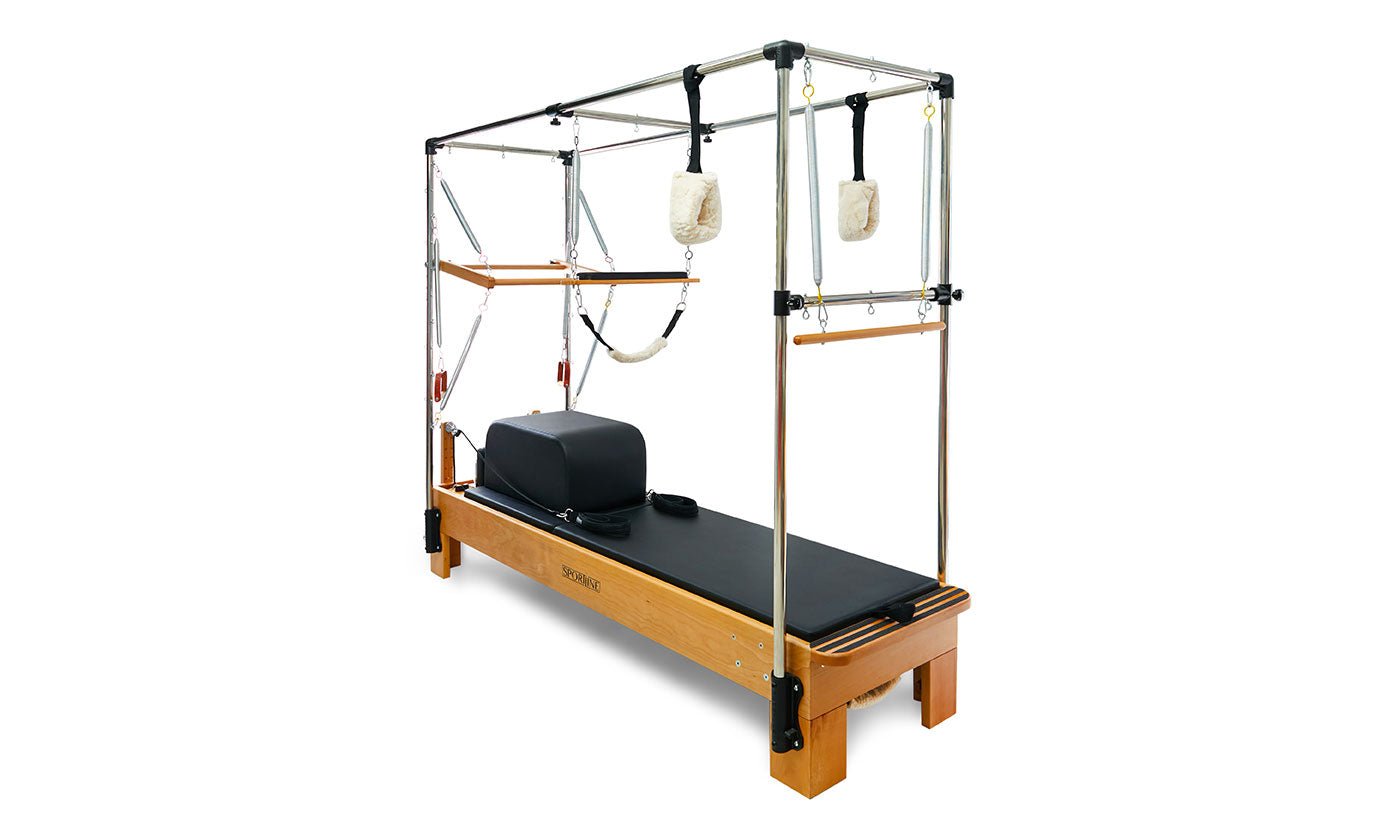 Sportline™ Cadillac Reformer Bundle - Wood Series for muscle recovery and wellness - Peak Recovery Co.