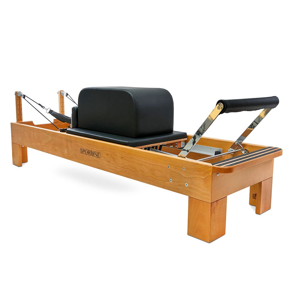 Sportline™ Reformer Bundle - Wood Series for muscle recovery and wellness - Peak Recovery Co.