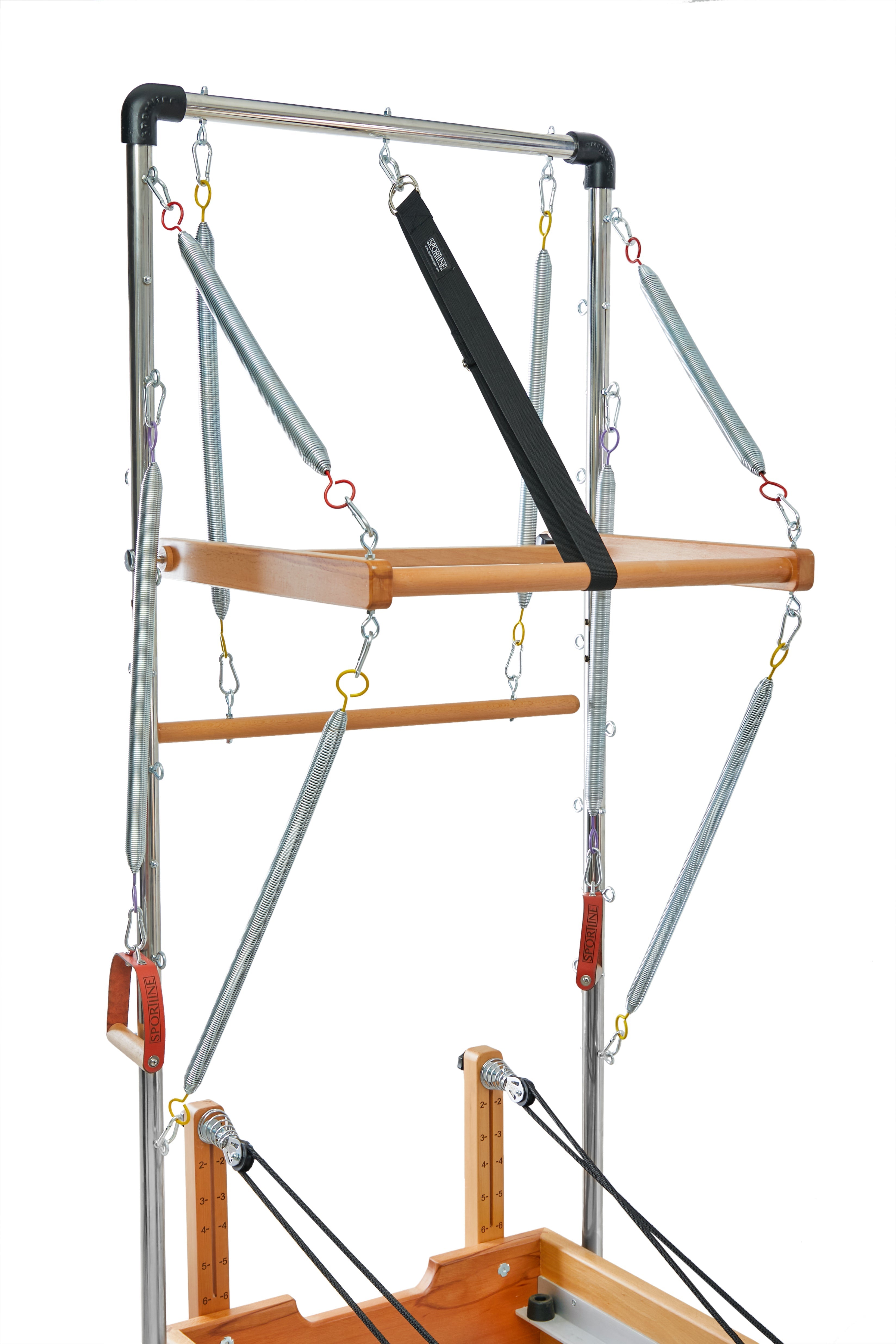 Sportline™ Reformer Tower Bundle - Wood Series for muscle recovery and wellness - Peak Recovery Co.