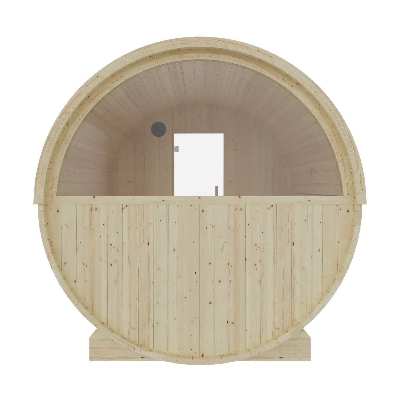 Tampere Finnish Barrel Sauna with WiFi Heater - Finnish Sauna Builders for muscle recovery and wellness - Peak Recovery Co.