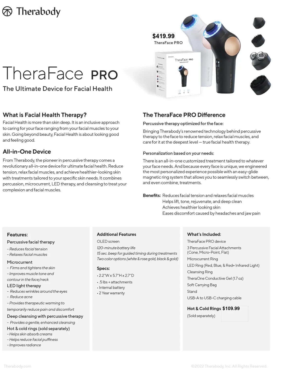 TheraFace Pro FDA Cleared for muscle recovery and wellness - Peak Recovery Co.