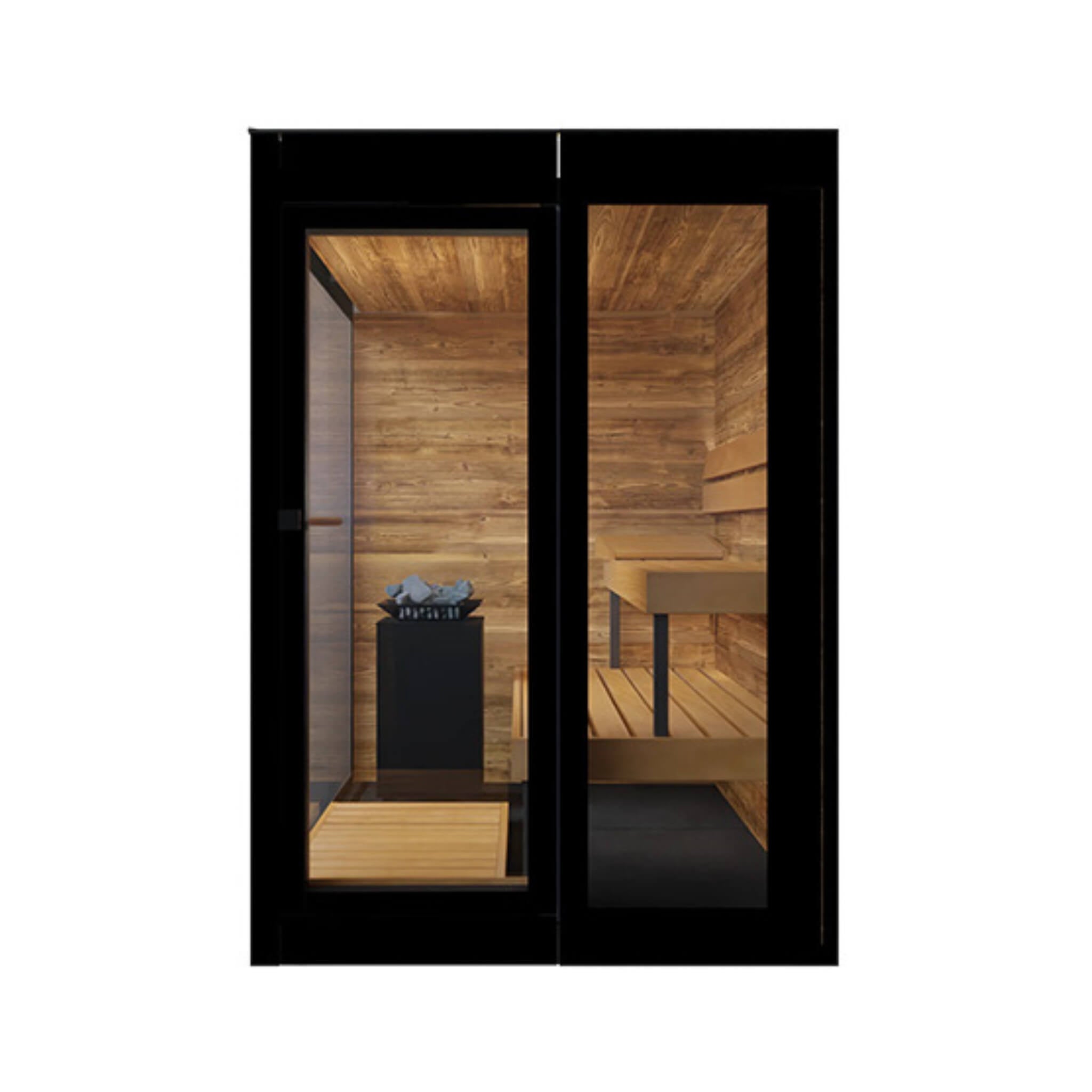 ThermaSol Vera Outdoor Sauna Cabin - 3-Person