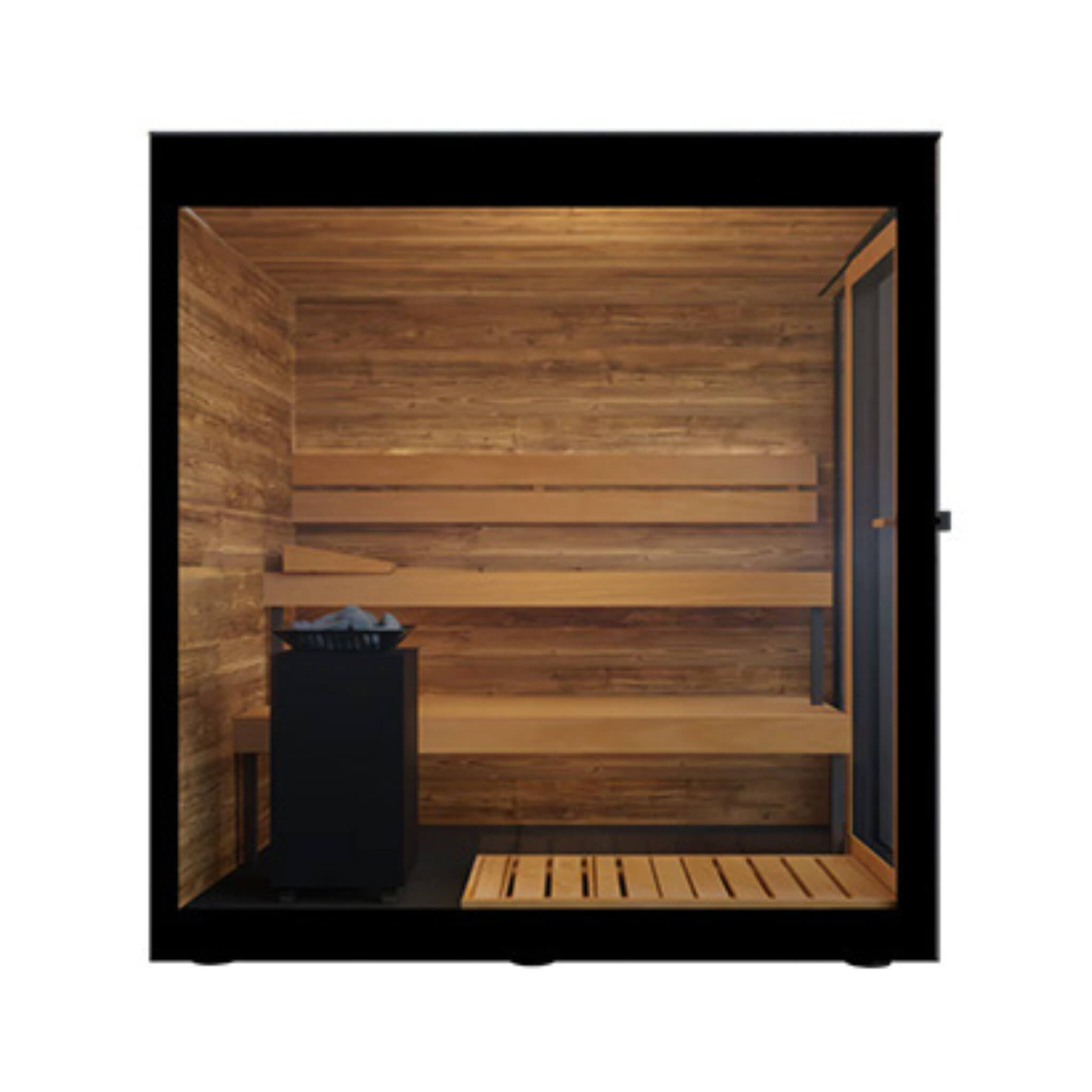 ThermaSol Vera Outdoor Sauna Cabin - 3-Person