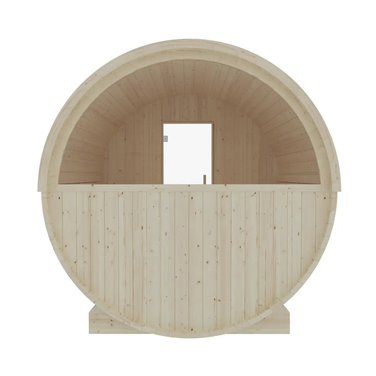 Turku Finnish Barrel Sauna with Terrace and WiFi Heater - Finnish Sauna Builders for muscle recovery and wellness - Peak Recovery Co.