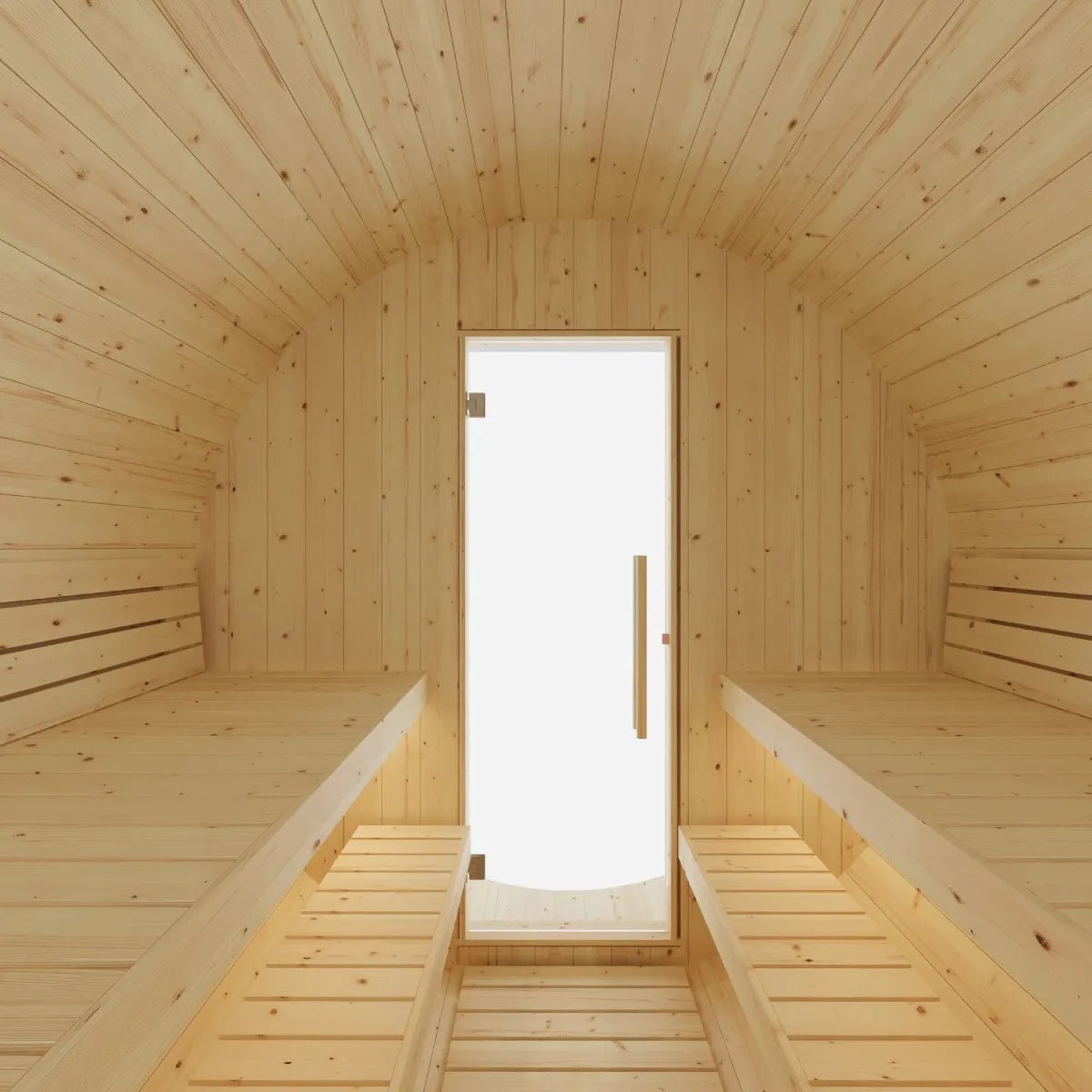 Vassa Finnish Barrel Sauna with WiFi Heater - Finnish Sauna Builders for muscle recovery and wellness - Peak Recovery Co.